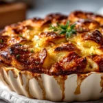 Cozy close-up of Ginger-Spiced Apple Holiday Bake