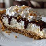 Delicious Peanut Butter Pie close-up