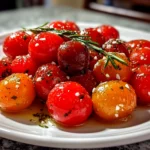 Home cook, iPhone 14. Close-up slight angle of freshly prepared Mediterranean Olive Cherry Tomato on white plate. Fresh vibrant --ar 4:3 --style raw --s 220