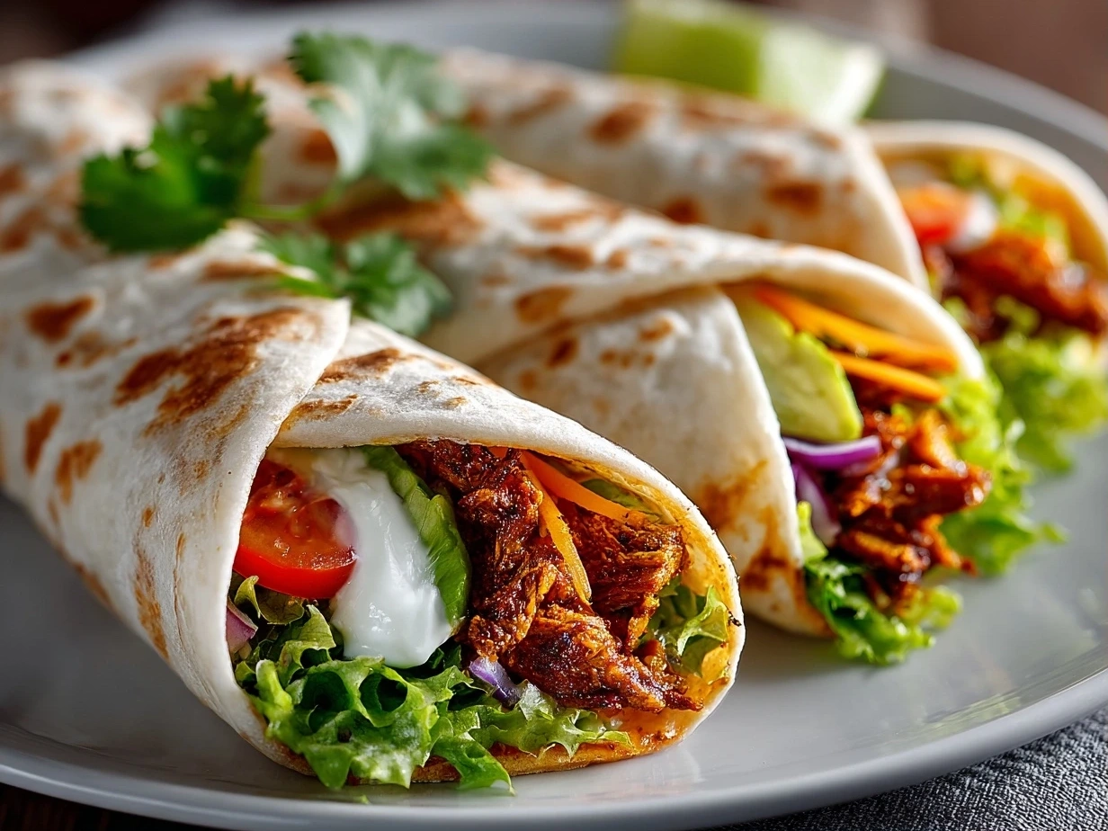 Homemade Vegan Burrito Wraps