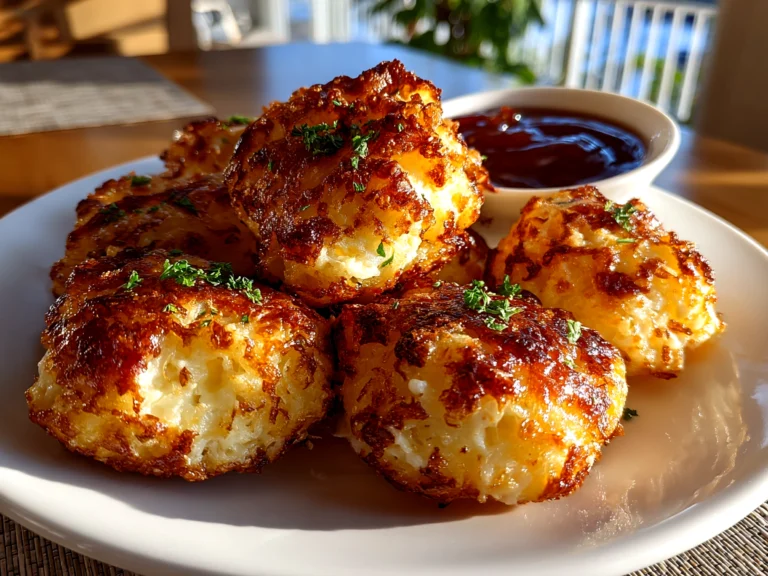 Comforting homemade Cottage Cheese Tots