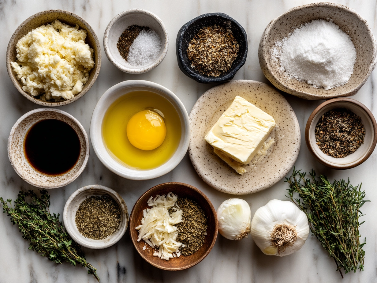 Ingredients for Dutch Oven French Onion Soup